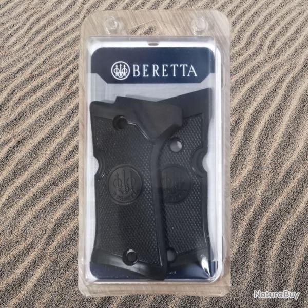 Plaquettes de crosse BERETTA 92 COMPACT L - Noire - Polym�re - E00761