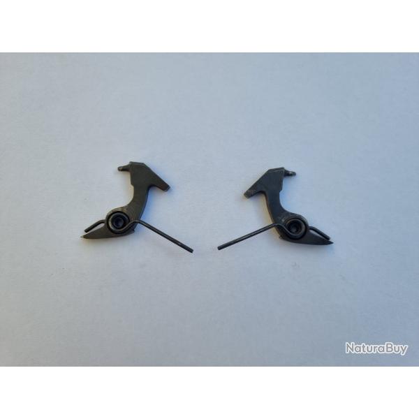 Paire de chien+ressort, fusil juxtapos� Bergeron calibre 16