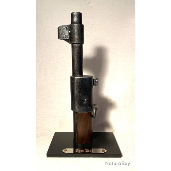 Support prsentoir pour baonnette ROSS Mk3 avec plaque grave