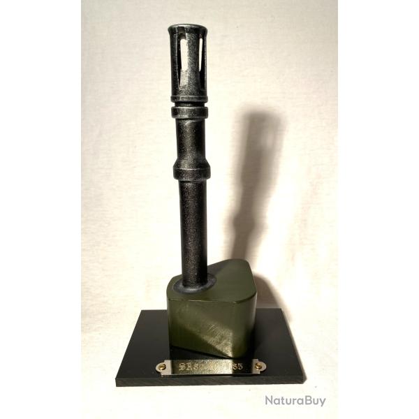 Support prsentoir pour baonnette SA80 A2 L85 avec plaque grave