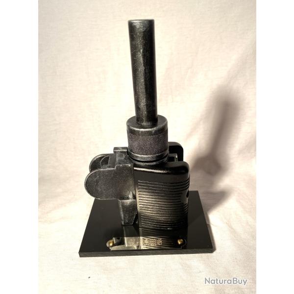 Support prsentoir pour baonnette UZI SMG avec plaque grave