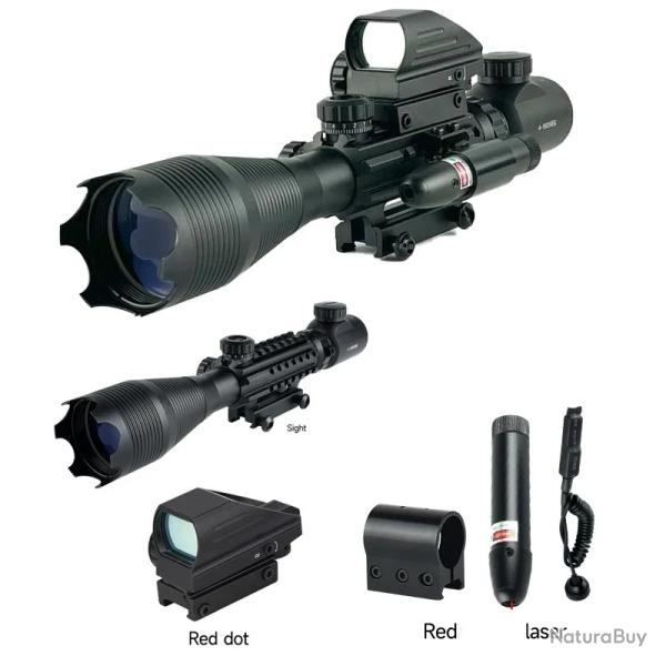 Lunette de vise optique 4-16x50EG red-laser Paiement en 3 ou 4 fois -LIVRAISON GRATUITE !