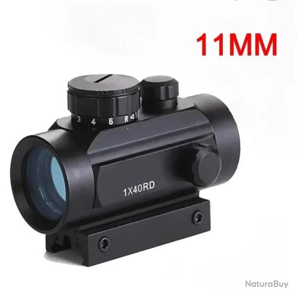 Lunette de vise DulOptics 1x40 11mm Paiement en 3 ou 4 fois -LIVRAISON GRATUITE !