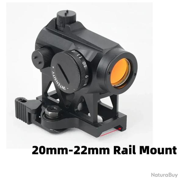 point rouge vue r�flexe tactique 2 MOA 1x25 AVEC RAIL