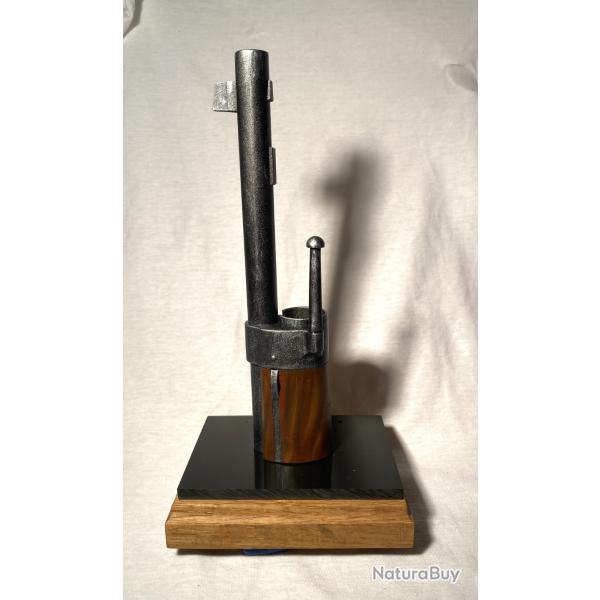 Support-prsentoir pour baonnette LEBEL M.1886 avec socle bois