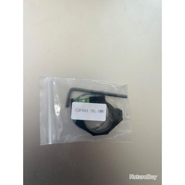 Niveau a bulle discoveryopt pour montage lunette optique diam�tre 25,4mm
