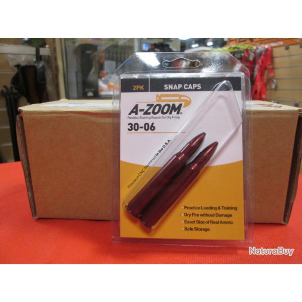 lot de 2 cartouches amortisseur cal 30-06 A-ZOOM