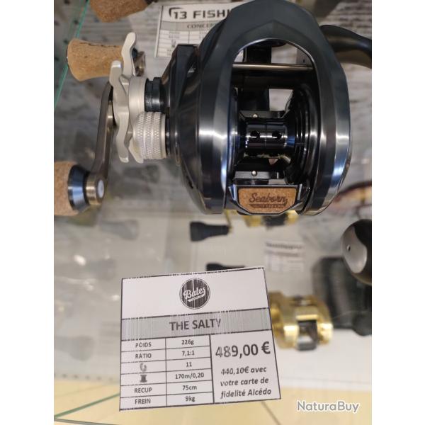 Moulinet casting bates the salty