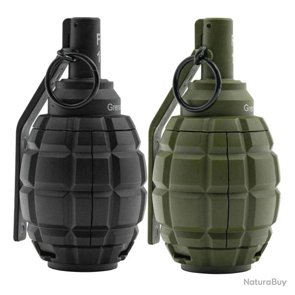 Grenade factice F1 impact � ressort 2pcs - Noir - Gris