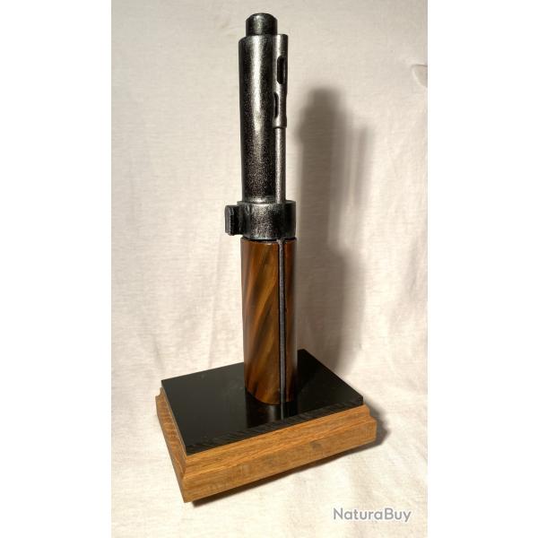 Support-prsentoir pour baonnette GEWEHR 1888 avec socle bois