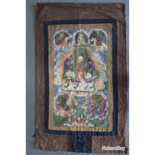 Thangka repr�sentation Thsering Ma "la m�re Vertueuse" - Tibet, Mongolie 19e si�cle