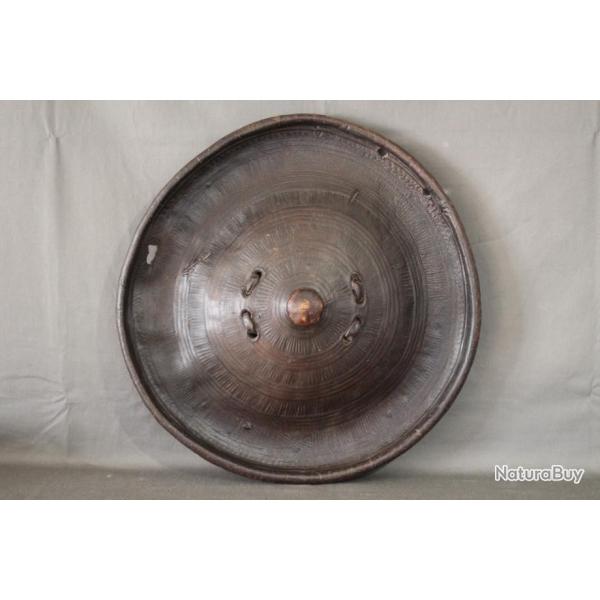 Bouclier en peau d'hippopotame - Abyssinie, 2�me moiti� 19�me 1�re moiti� 20�me si�cle