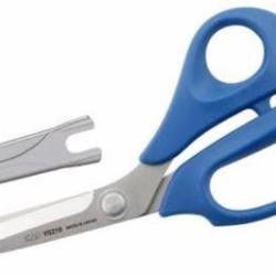 Kai V5210B V5000 S&eacute;rie Ciseaux 21cm Bleu Multi usages avec protection lames