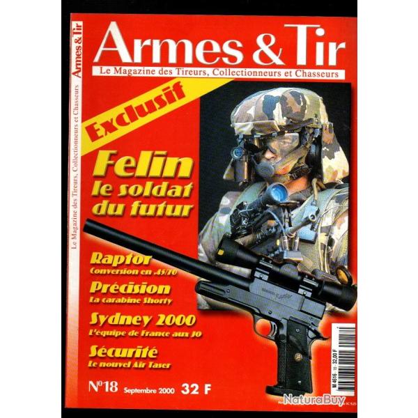 armes et tir 18, soldat cyborg, rplique sharp, 404 nitro express, dmontage colt 45, advanced taser