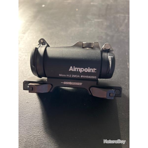 Aimpoint micro h2 avec montage pour blaser