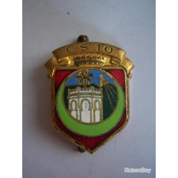 insigne  CS 10 Centre de Slection  Blida  X