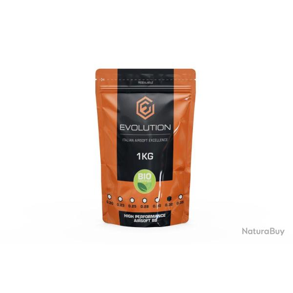 Sachet de 1 Kg de Billes (Evolution Airsoft) 0.32 Oui