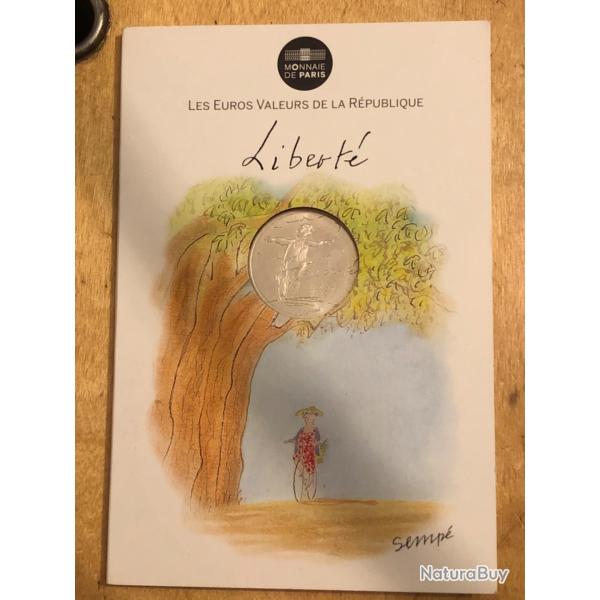 Pi�ce 10� Argent Semp� -Libert�-