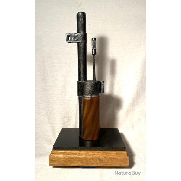 Support-prsentoir pour baonnette ARISAKA TYPE 38 avec socle bois