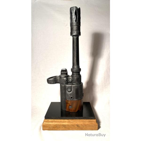 Support-prsentoir pour baonnette CETME avec socle bois