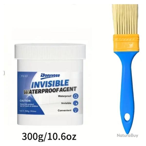 Colle �tanche imperm�able invisible. Fini les fuites et les infiltrations.