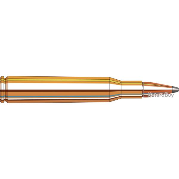 Cartouches HORNADY InterLock BTSP WHITETAIL - 270 WIN - 130grs - Boite de 20 unit�s