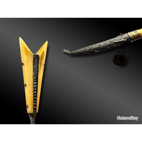 COUTEAU appel� Bitchak - Cr�te - Vers 1900