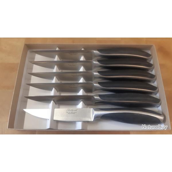 COUTEAUX DE TABLE MANCHE BI-MATIERE