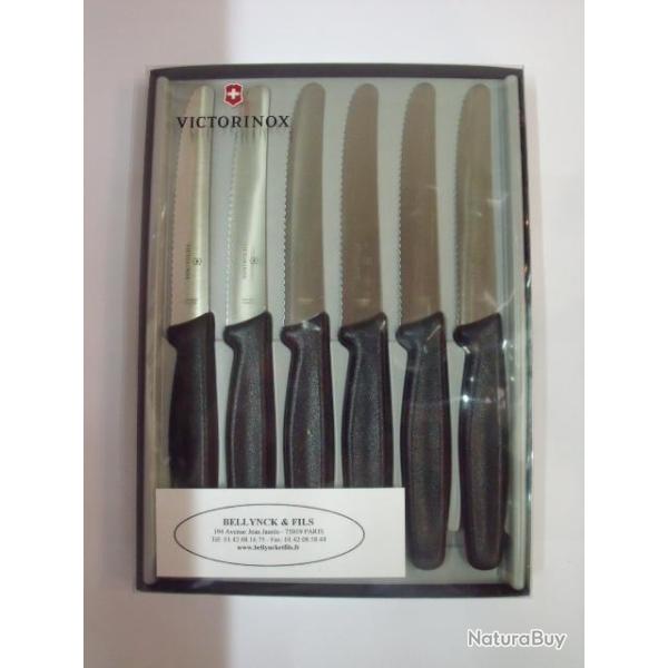 BOITE DE 6 COUTEAUX DE TABLE BELLYNCK