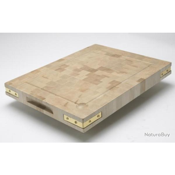 PLANCHE � D�COUPER EN BOIS DE BOUT BELLYNCK Laiton