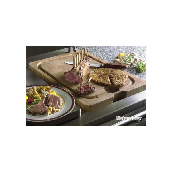 PLANCHE � D�COUPER EN BOIS DE BOUT 35 X 48 X 5