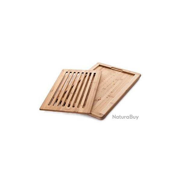 PLANCHE A PAIN EN BAMBOU 43 X 30 X 2 CM