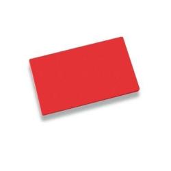 PLANCHE &Agrave; D&Eacute;COUPER EN POLYETHYLENE HD500 LISSE 40 X 30 CM Rouge