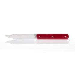 COUTEAU DE TABLE 9.47 PERCEVAL ROUGE Boite de 6