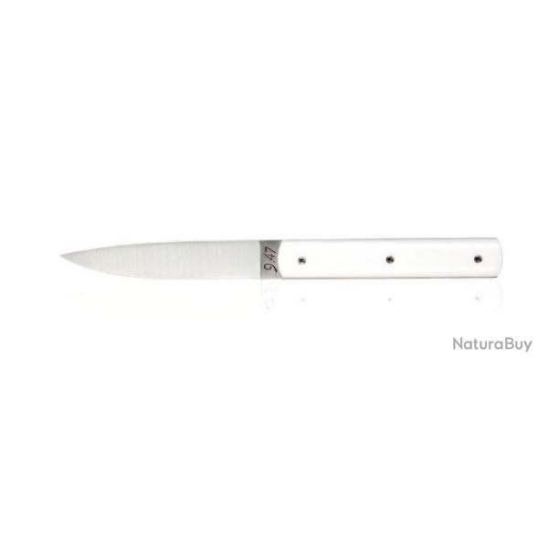 COUTEAU DE TABLE 9.47 PERCEVAL BLANC Boite de 6
