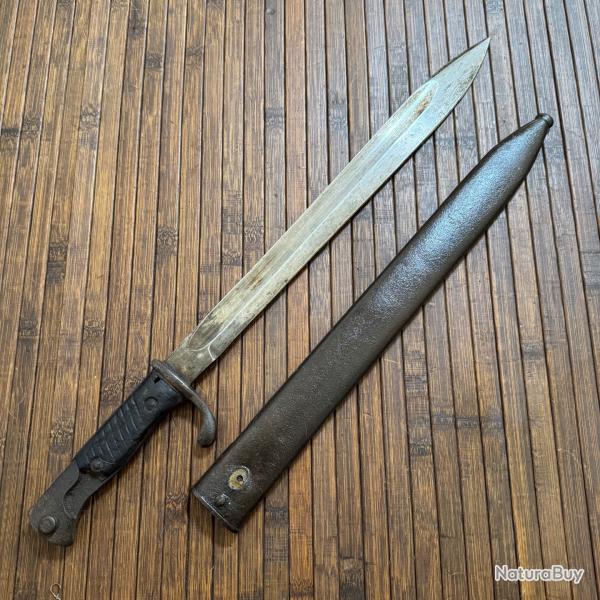 RARE BA�ONNETTE 98/05 ALLEMANDE WW1 1917 . Schleutermann Remscheid