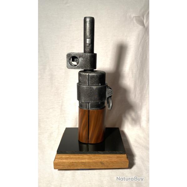 Support-prsentoir pour baonnette ENFIELD N4 MK1 avec socle bois
