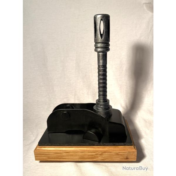 Support-prsentoir pour baonnette FAMAS F1 avec socle bois