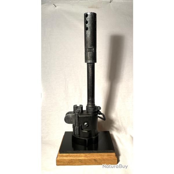 Support-prsentoir pour baonnette FN FAL avec socle bois