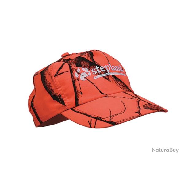CASQUETTE STEPLAND ORANGE FLUO