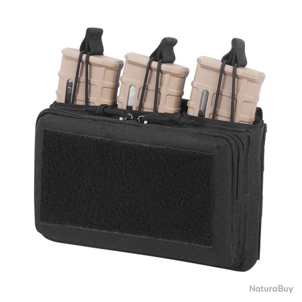 Pochette chargeur triple 5,56/7,62 AIRS FIGHTING - Noir