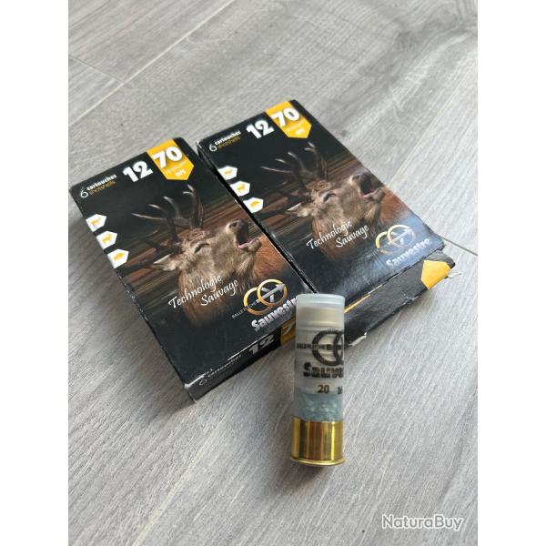 Lot de 12 sauvestres 12/70