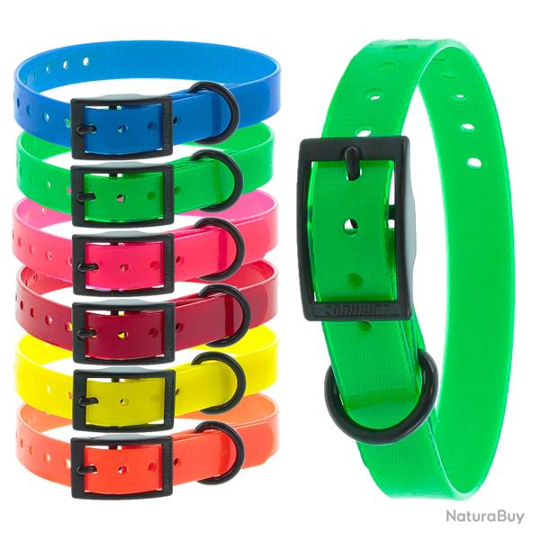 Colliers X-TREME boucle double 25mm vert CANIHUNT marque Fran�aise
