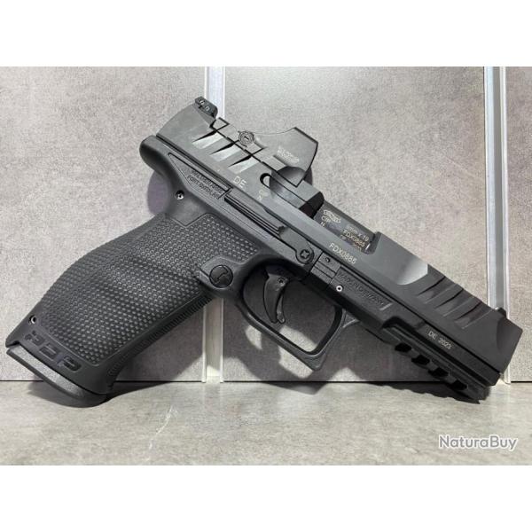 PACK Pistolet WALTHER PDP FS 4.5" Calibre 9 mm Para + Point rouge HOLOSUN