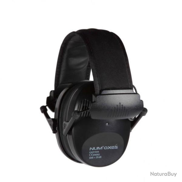 Wahoo ! Casque antibruit �lectronique Num'Axes Cas1034 - Noir