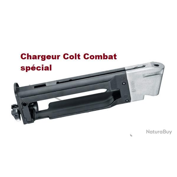 Chargeur pour  Colt combat    Co2  Billes Acier Cal 4.5