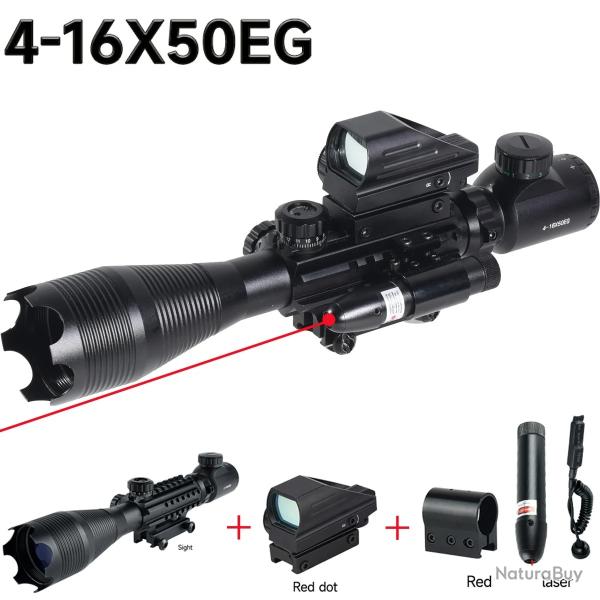 Lunette de chasse 4-16X50--20MM -*Set-A