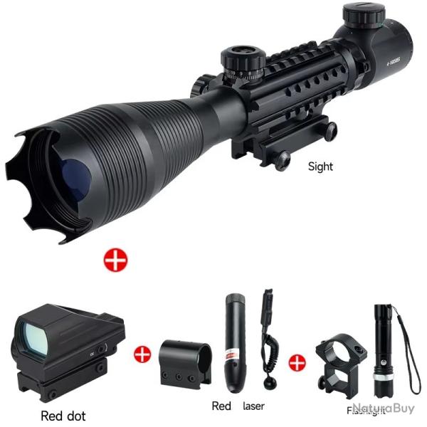 Lunette de vise 4-16X50--20MM -*Set-C LIVRAISON GRATUITE !!!