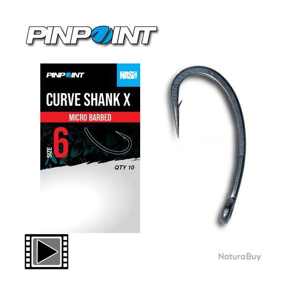 Hame�on Nash Pinpoint Curve Shank X (par 10) n� 4