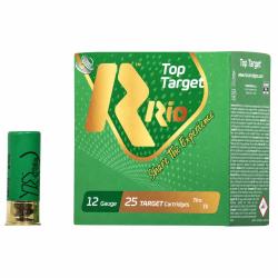 Bo&icirc;te de 25 cartouches bourre jupe d'acier 28g PB7.5 Cal.12/70 - Rio